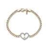 Custom-Made Heart Letter Bracelet