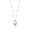 Series Fireball Solitaire Gemstone Necklace