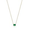 Series Galaxy Mini Emerald Necklace