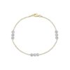 Series Moonlight Round Diamond Chain Bracelet