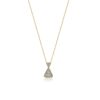 Series Stardust Pave Diamond Triangle Chain Necklace