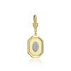Series Galaxy Pave Medallion Pendant