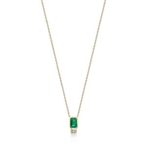 Series Galaxy Baguette Diamond Necklace