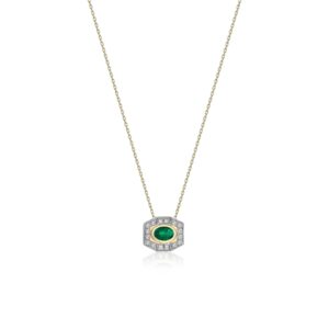 Series Moonlight Vintage Emerald Necklace
