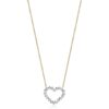 Custom-Made Diamond Heart Necklace