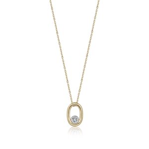 Series Fireball Solitaire Diamond Necklace