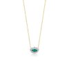 Series 7.83 Emerald Marquise Eye Necklace