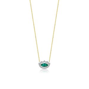 Series 7.83 Emerald Marquise Eye Necklace