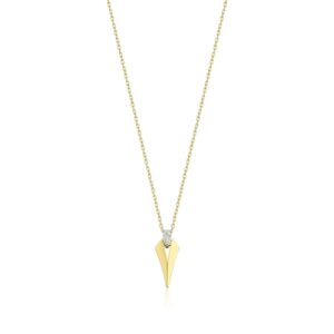 Series Moonlight 0.15 ct Shield Diamond Necklace