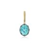Series Galaxy Aquamarine/Turmaline Charm