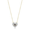 Series Love Marquise Pave Diamond Heart Necklace