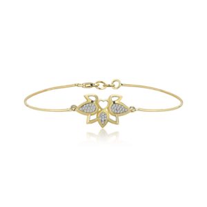 Series Love Pave Diamond Cuff Bracelet