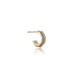Series 8 Mini Diamond Hoop Earring