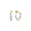 Series Moonlight 0.36 ct Diamond Hoop Earrings