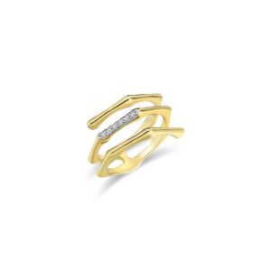 Series Galaxy Single-Row Diamond Ring