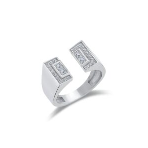 Series Galaxy Princess-Cut Diamond Ring