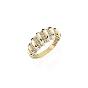 Series Moonlight Diamond Twist Ring
