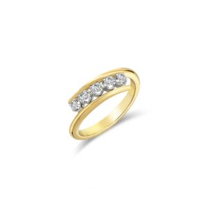 Series Galaxy Five-Stone Diamond Ring
