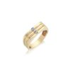 Series Moonlight Three Diamond Ring