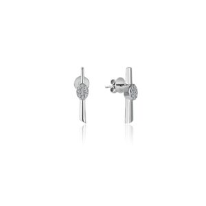 Series Stardust Pave Bar Earring