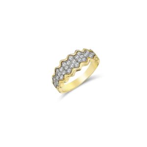 Series Galaxy Pave Diamond Ring