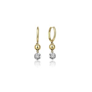 Series The Universe Mini Ball Gold Earring