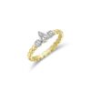 Series Moonlight Pear-Cut Diamond Ring