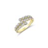 Series Galaxy Three-Row Diamond Ring