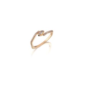 Series 8 Marquise Diamond Rose Gold Ring